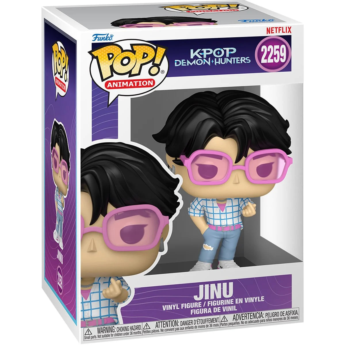 (PRE-ORDER) K-Pop Demon Hunters Jinu Funko Pop! Vinyl Figure #2259 (Chance At Chase)