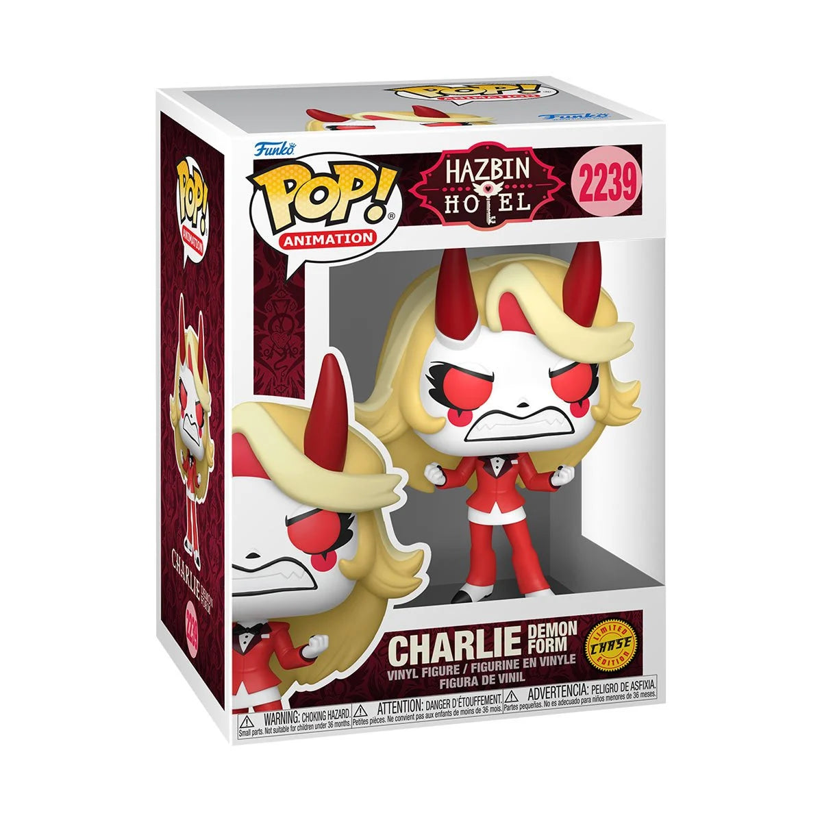 (PRE-ORDER) Hazbin Hotel Charlie Morningstar Funko Pop! Vinyl Figure #2239 (Chance of Chase)
