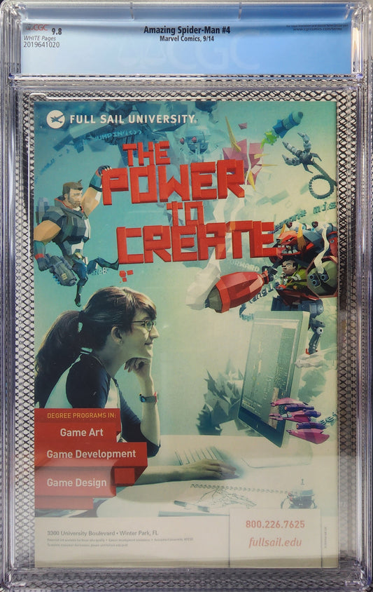 AMAZING SPIDER-MAN #4 CGC 9.8 (2014)