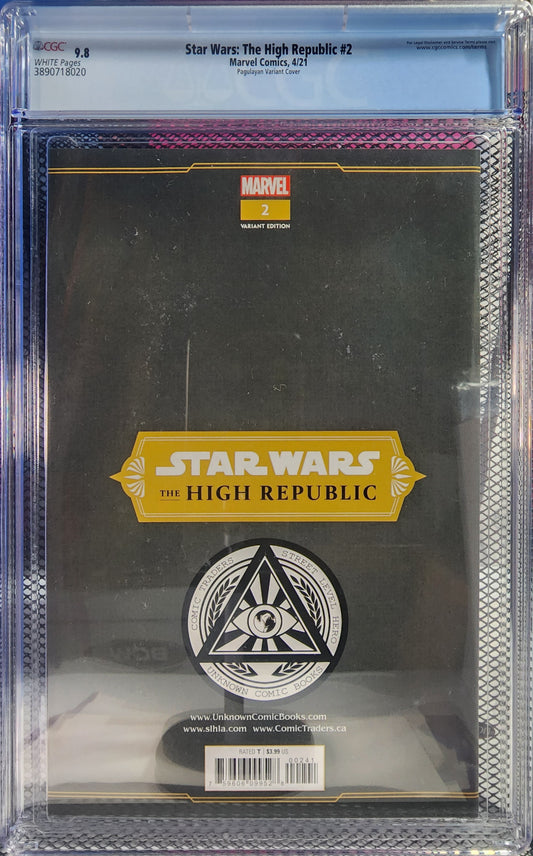 STAR WARS: THE HIGH REPUBLIC #2 CGC 9.8
