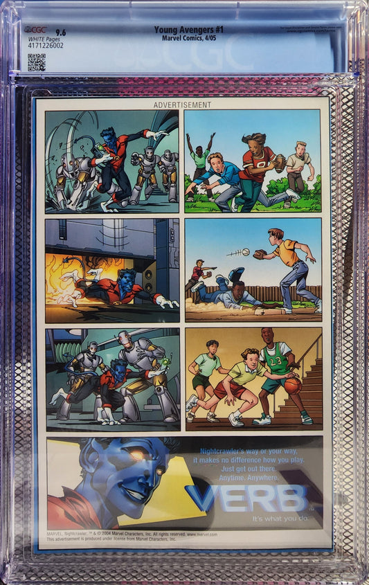 YOUNG AVENGERS #1 CGC 9.6 (2005)