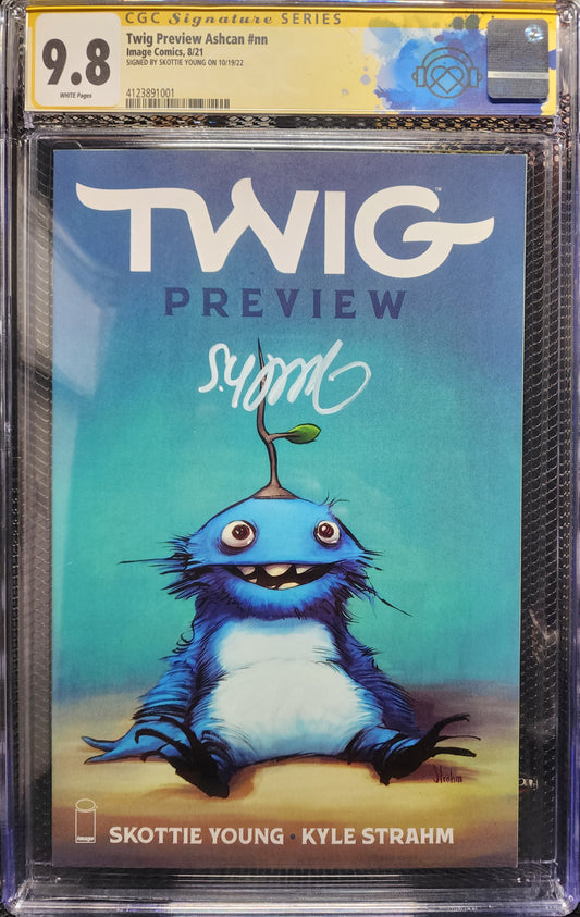 TWIG PREVIEW ASHCAN CGC 9.8 SIGNATURE SERIES