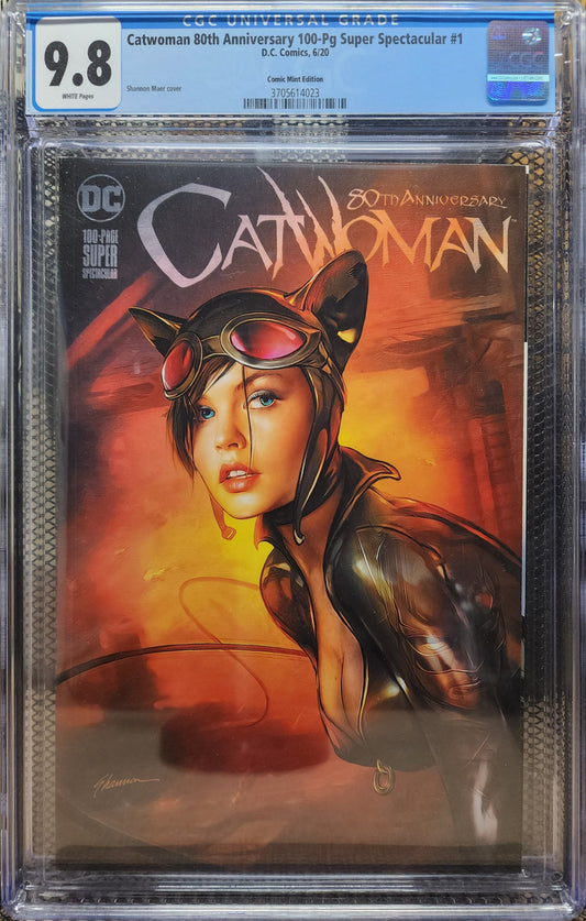 CATWOMAN 80TH ANNIVERSARY 100-PG SUPER SPECTACULAR #1 CGC 9.8