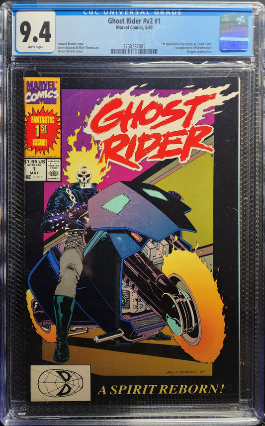 Ghost Rider #V2 #1 CGC 9.4 (1990)