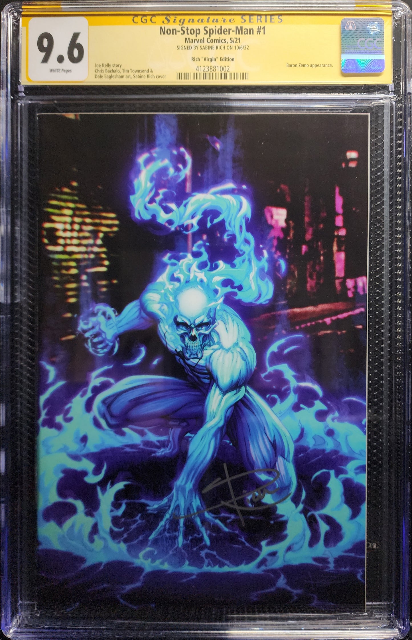 Non-Stop Spider-Man #1 CGC 9.6 Signature Series (2021)