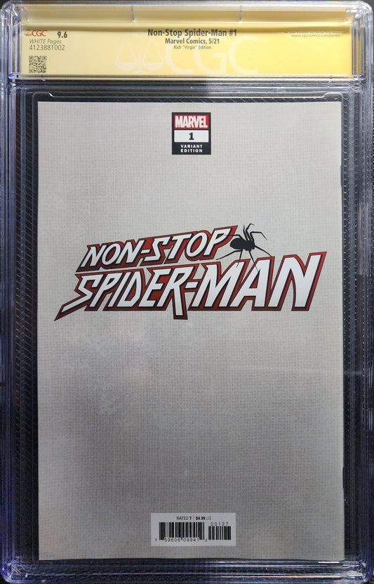 Non-Stop Spider-Man #1 CGC 9.6 Signature Series (2021)