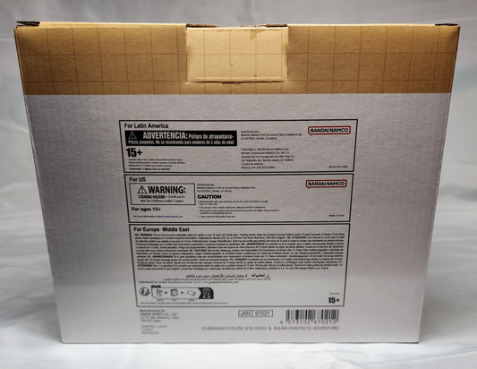 DRAGON BALL FANTASTIC ADVENTURE SON GOKU & BULMA ICHIBAN FIGURE