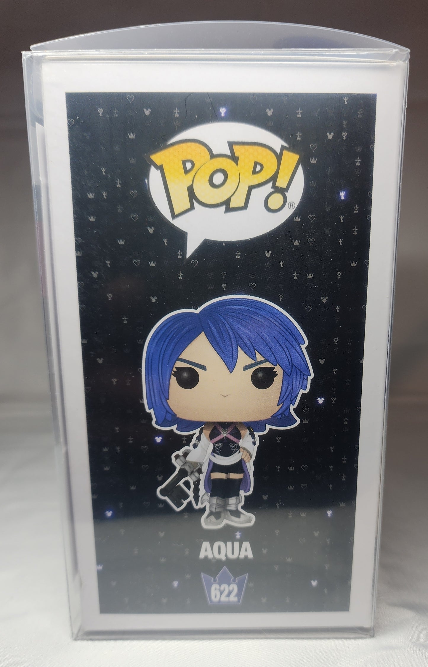 Pop Kingdom Hearts Aqua #622 Signed