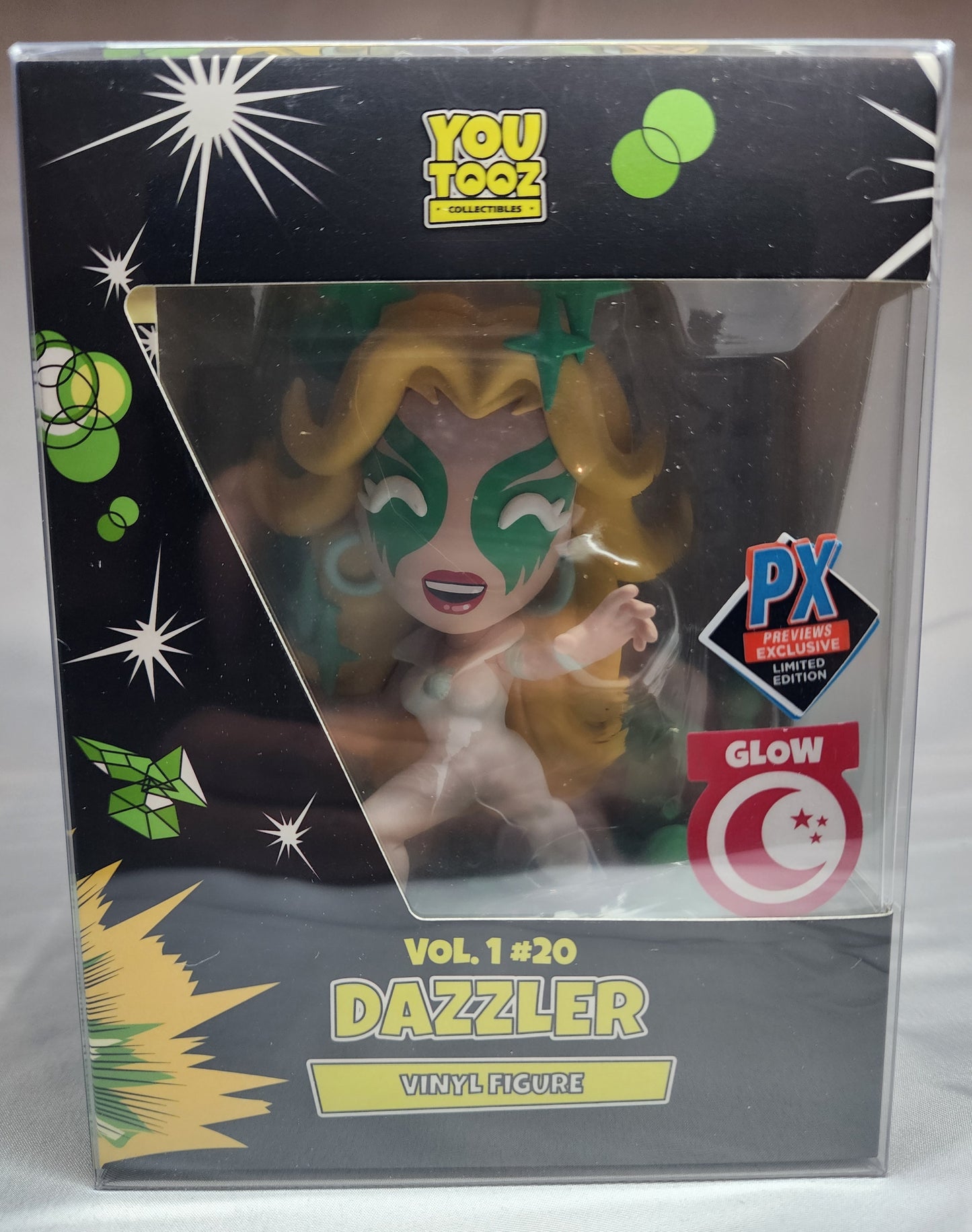 YouTooz Marvel Dazzler Vol. 1 #20 Vinyl Figure Glow in the Dark Px Exclusive