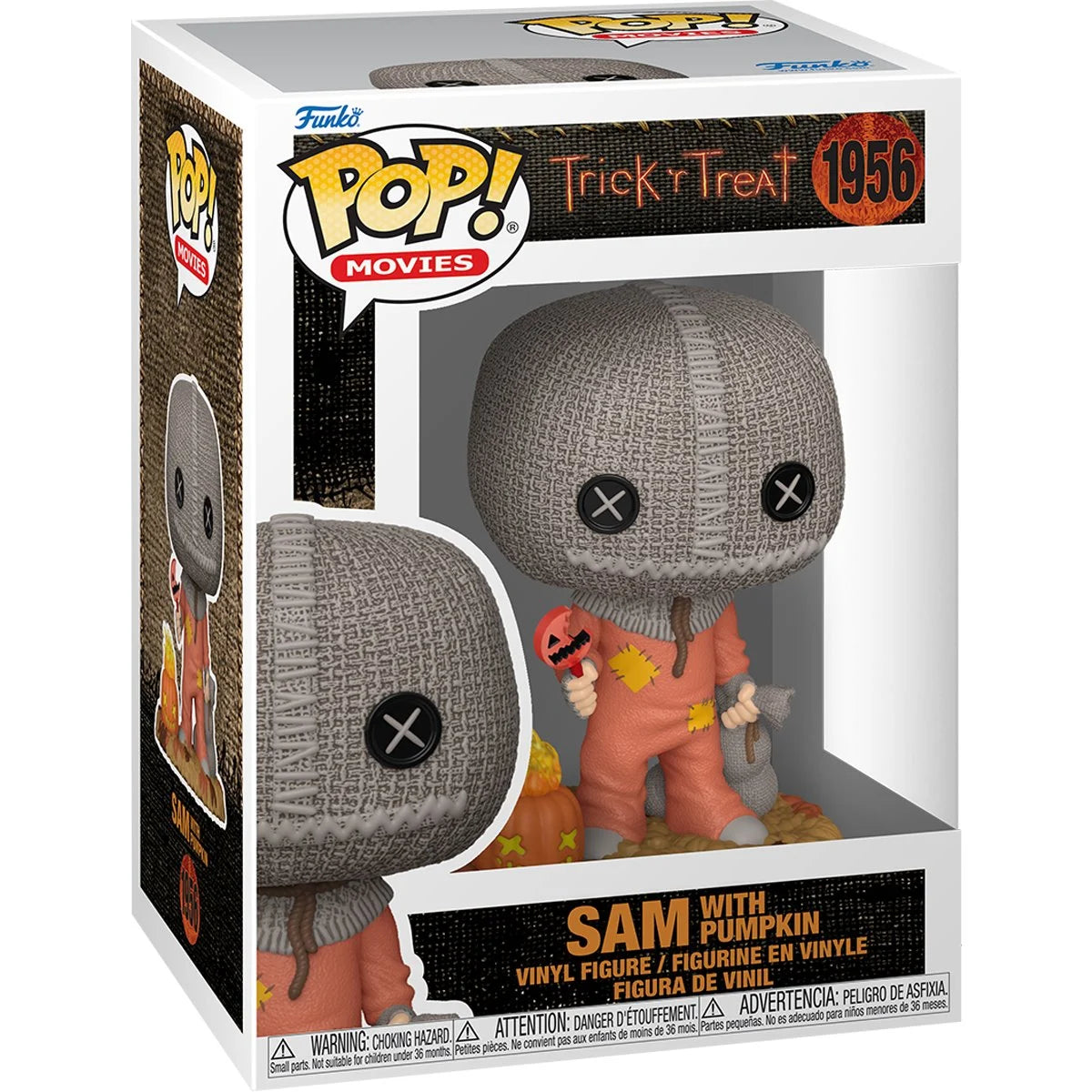 (PRE-ORDER) Trick r Treat Sam with Pumpkin Funko Pop! Vinyl Figure #1956