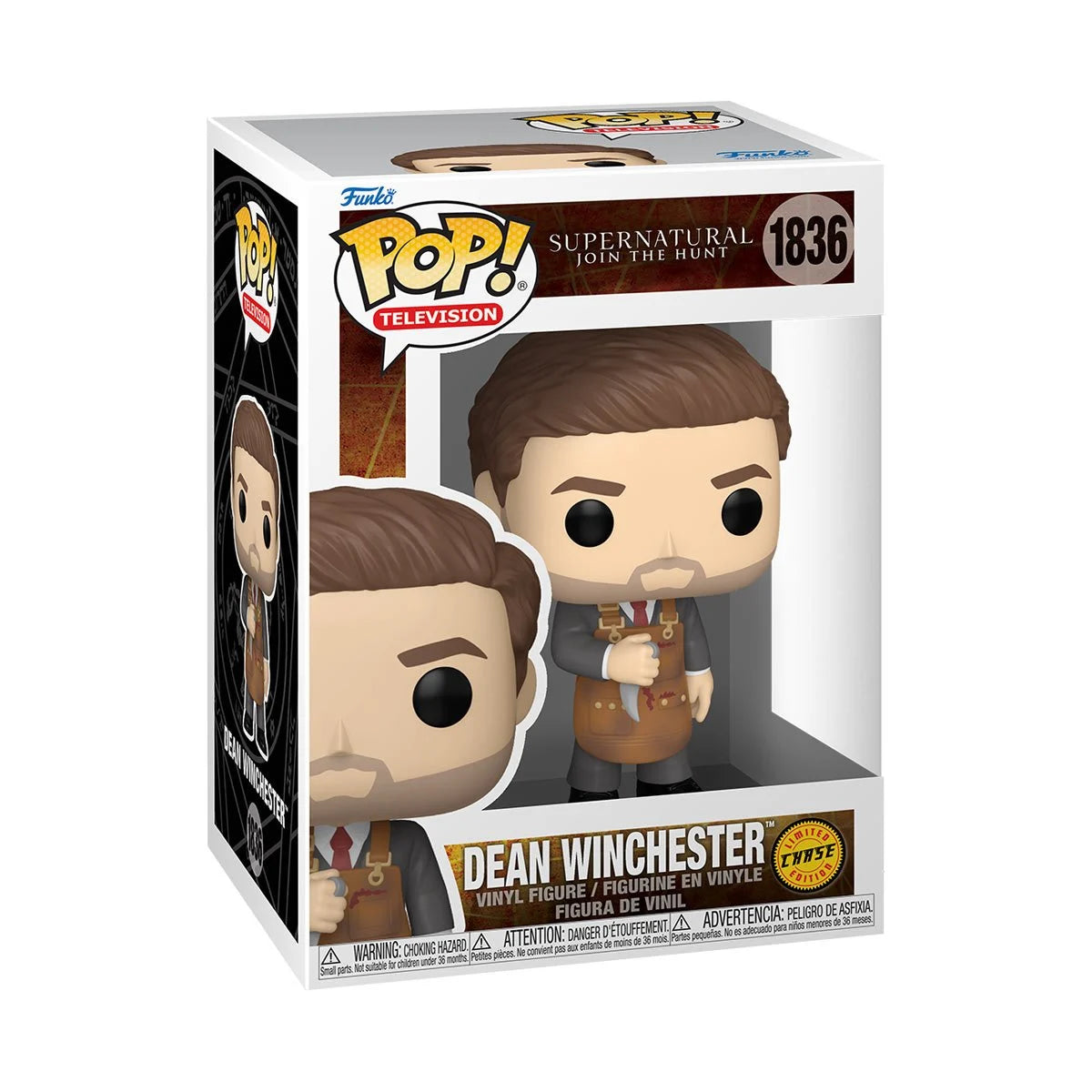 (PRE-ORDER) Supernatural Dean Winchester Funko Pop! Vinyl Figure #1836 (Chance Of Chase)