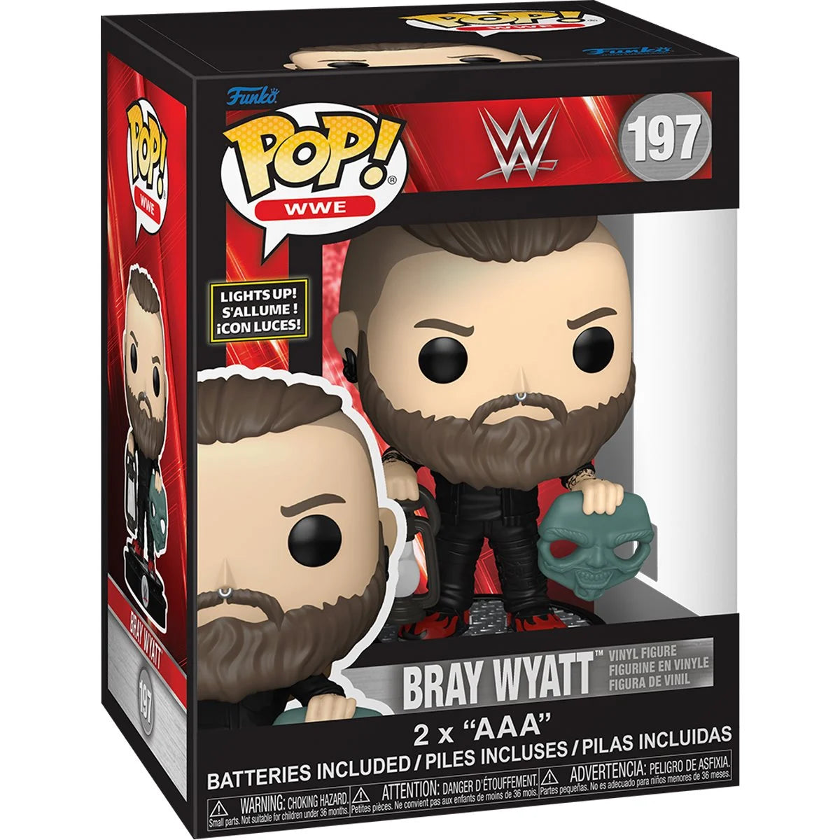(PRE-ORDER) WWE Bray Wyatt SFX Light-Up Funko Pop! Vinyl Figure #197