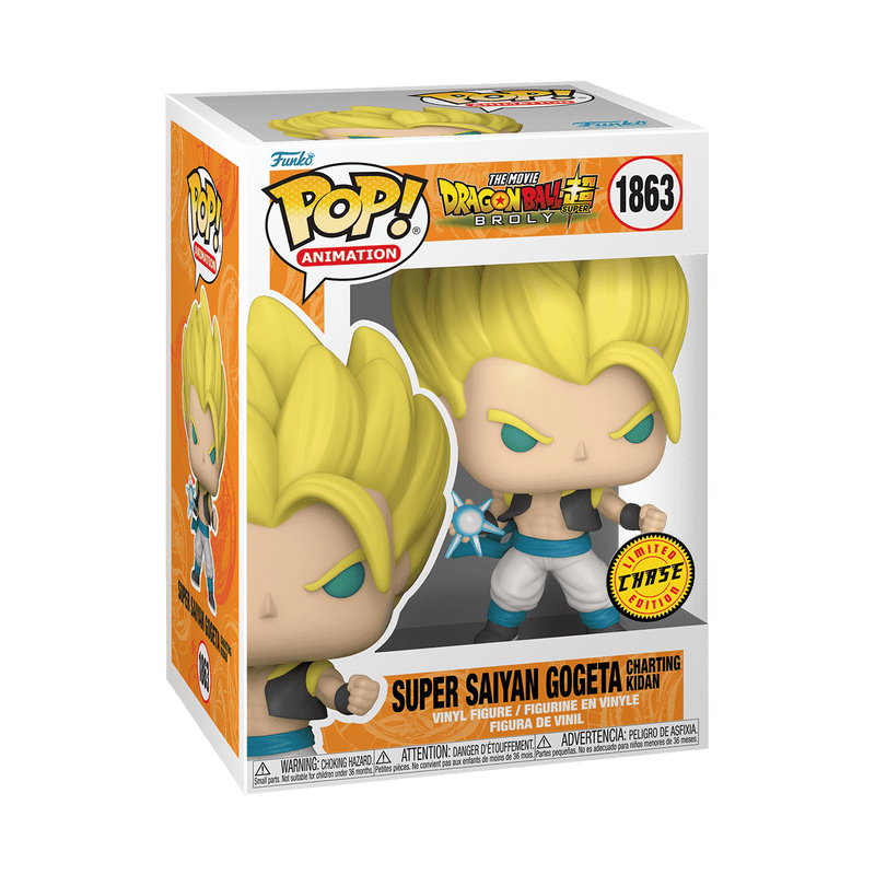 Dragon Ball Super: Broly Super Saiyan Gogeta Charting Kidan #1863 Chase