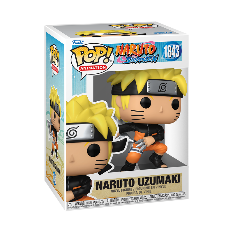 Pop Animation Naruto Uzumaki with Kunai & Shuriken #1843