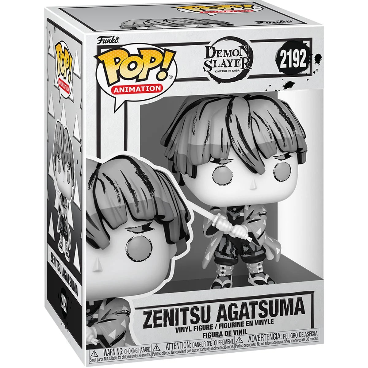 (PRE-ORDER) Demon Slayer Zenitsu Agatsuma Sumi-Ink Pop! Vinyl Figure