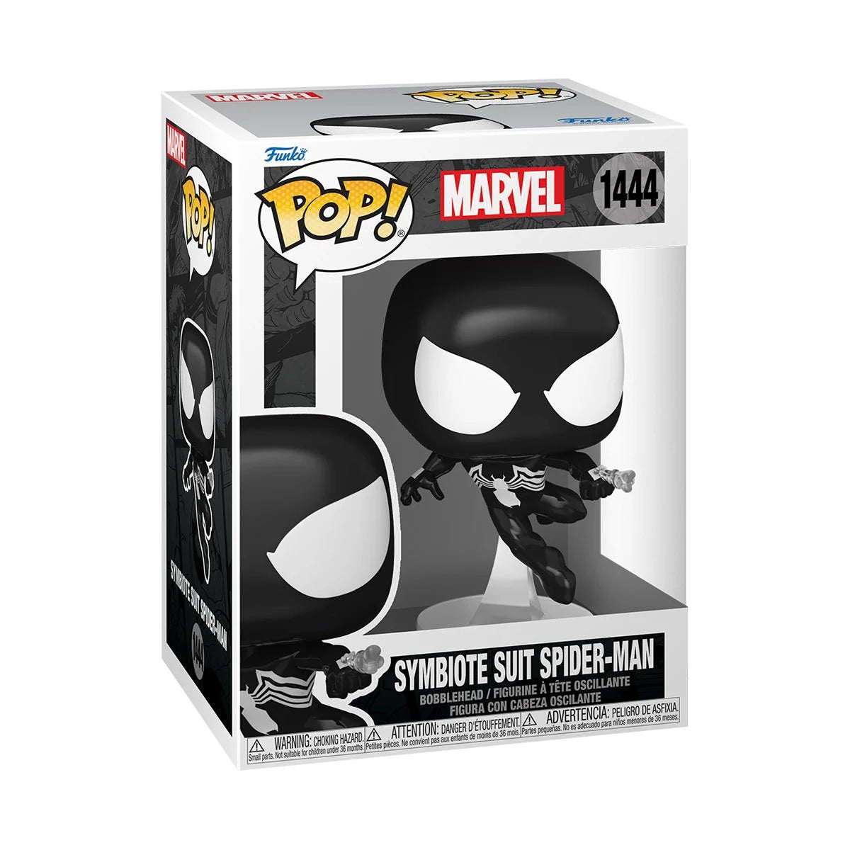 Pop Spider-Man Comics Symbiote Suit Spider-Man Funko Pop! Vinyl Figure #1444