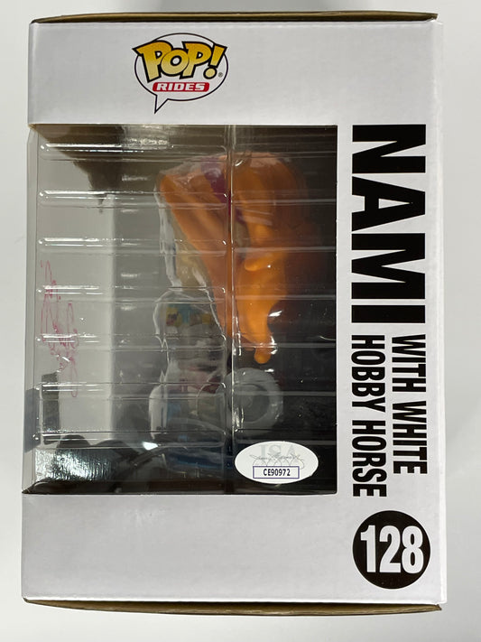 Funko Pop One Piece Nami with Hobby Horse Signed JSA