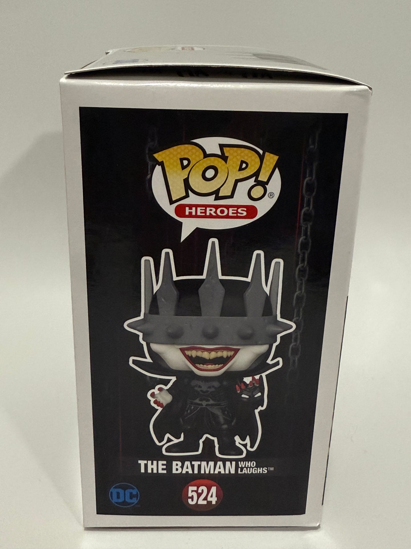 Pop Heroes Dark Knights Dark Metal The Batman Who Laughs #524 Signed