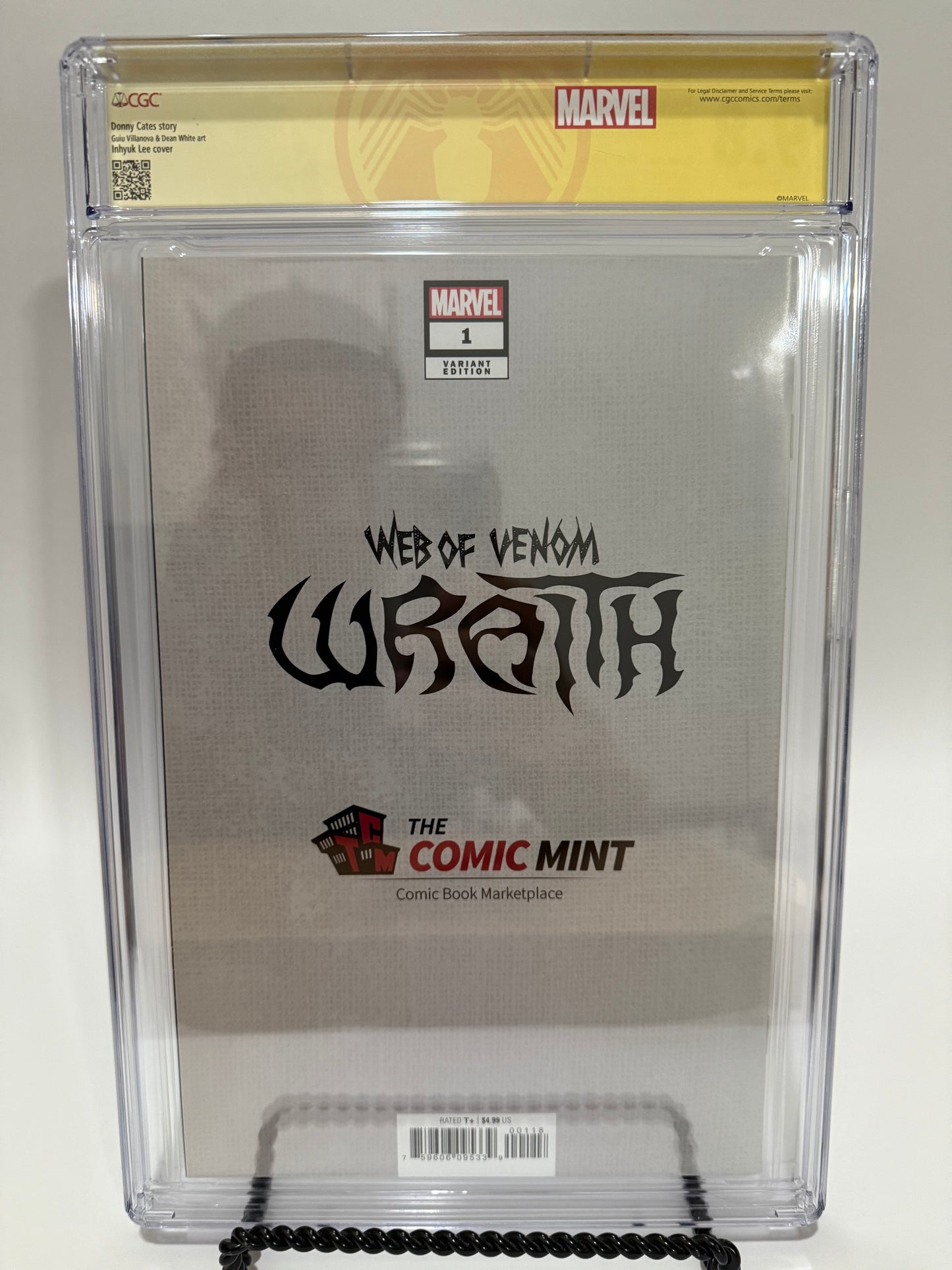 Web Of Venom: Wraith #1 CGC Signature Series 9.8 (2020)