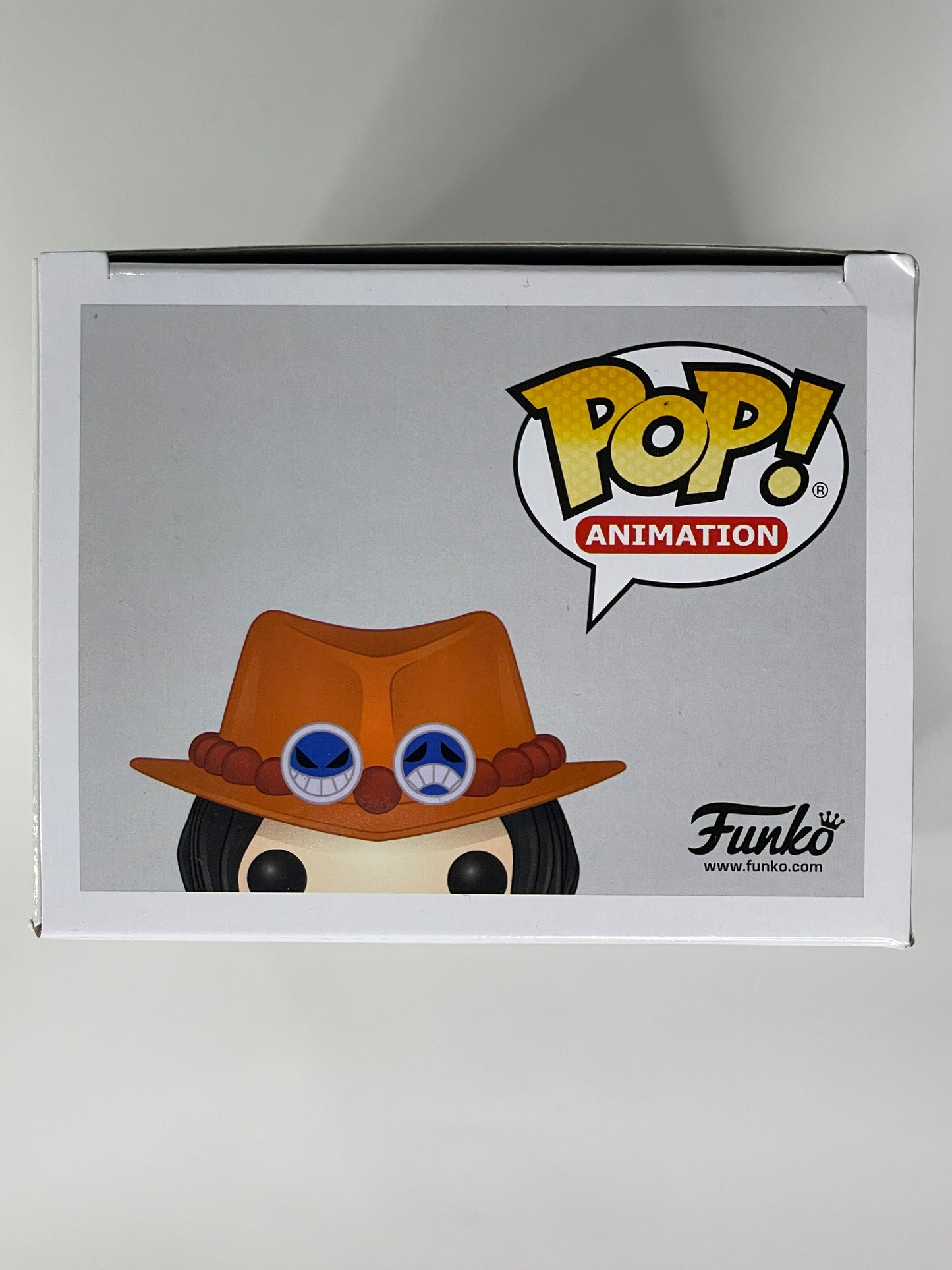 Pop Animation Shonen Jump One Piece Portgas. D. Ace #100 Signed by Travis Willingham