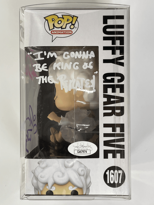 Pop! Animation One Piece Luffy Gear Five #1607 Signed