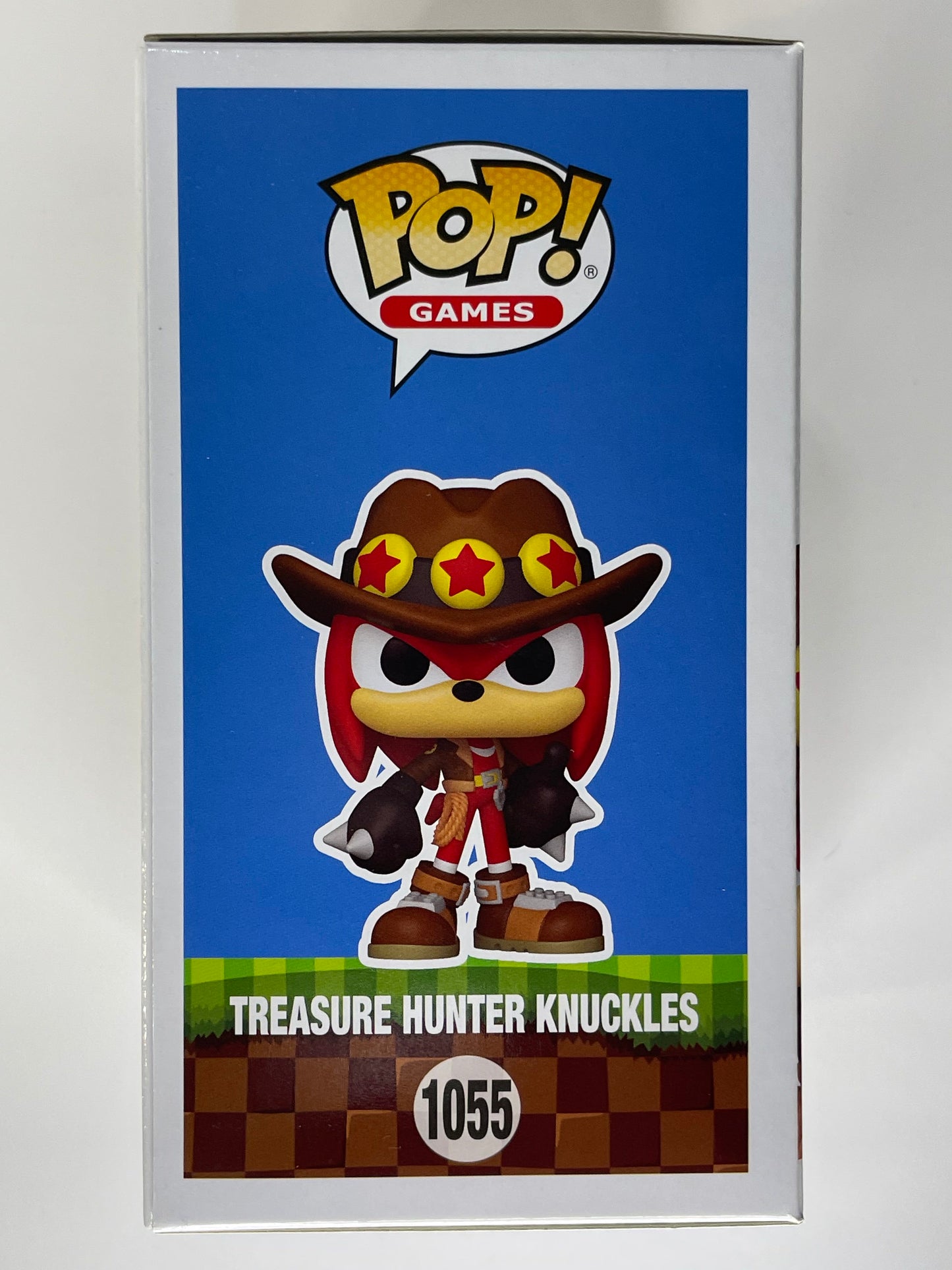 Pop Games Sonic The Hedgehog Treasure Hunter Knuckles #1055 Signed by Dan Green & Brian Drummond