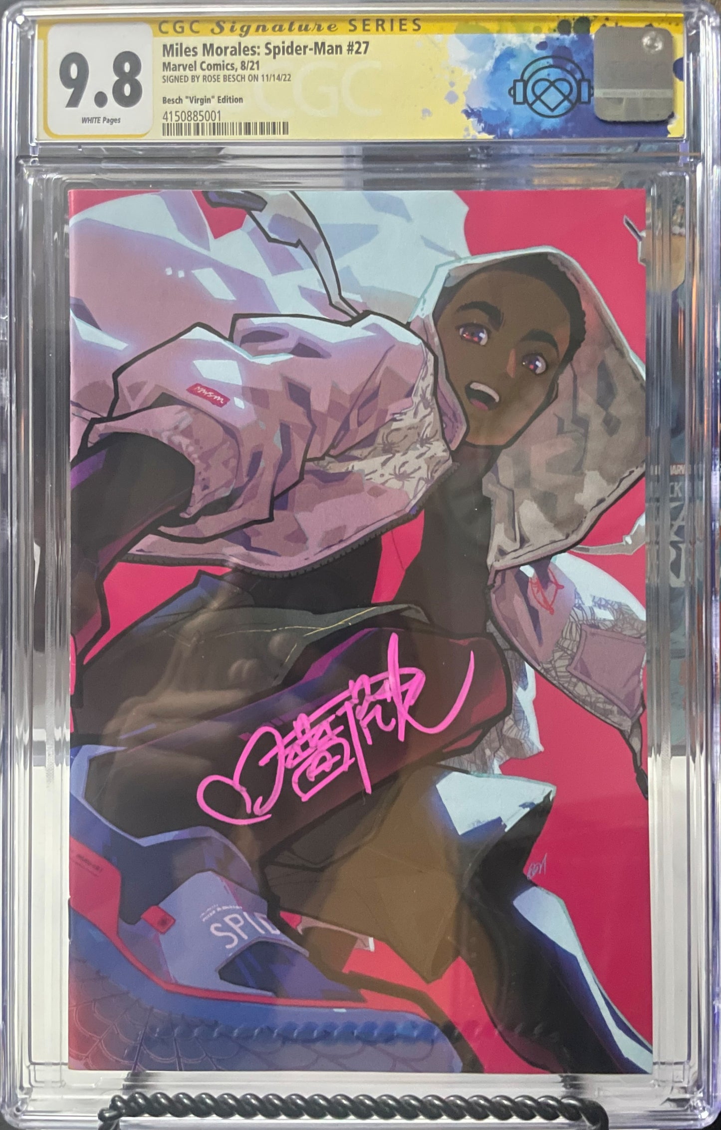 MILES MORALES: SPIDER-MAN #27 CGC 9.8 SIGNATURE SERIES (2021)