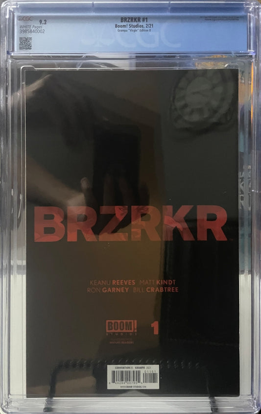 BRZRKR #1 CGC 9.2 (2021)