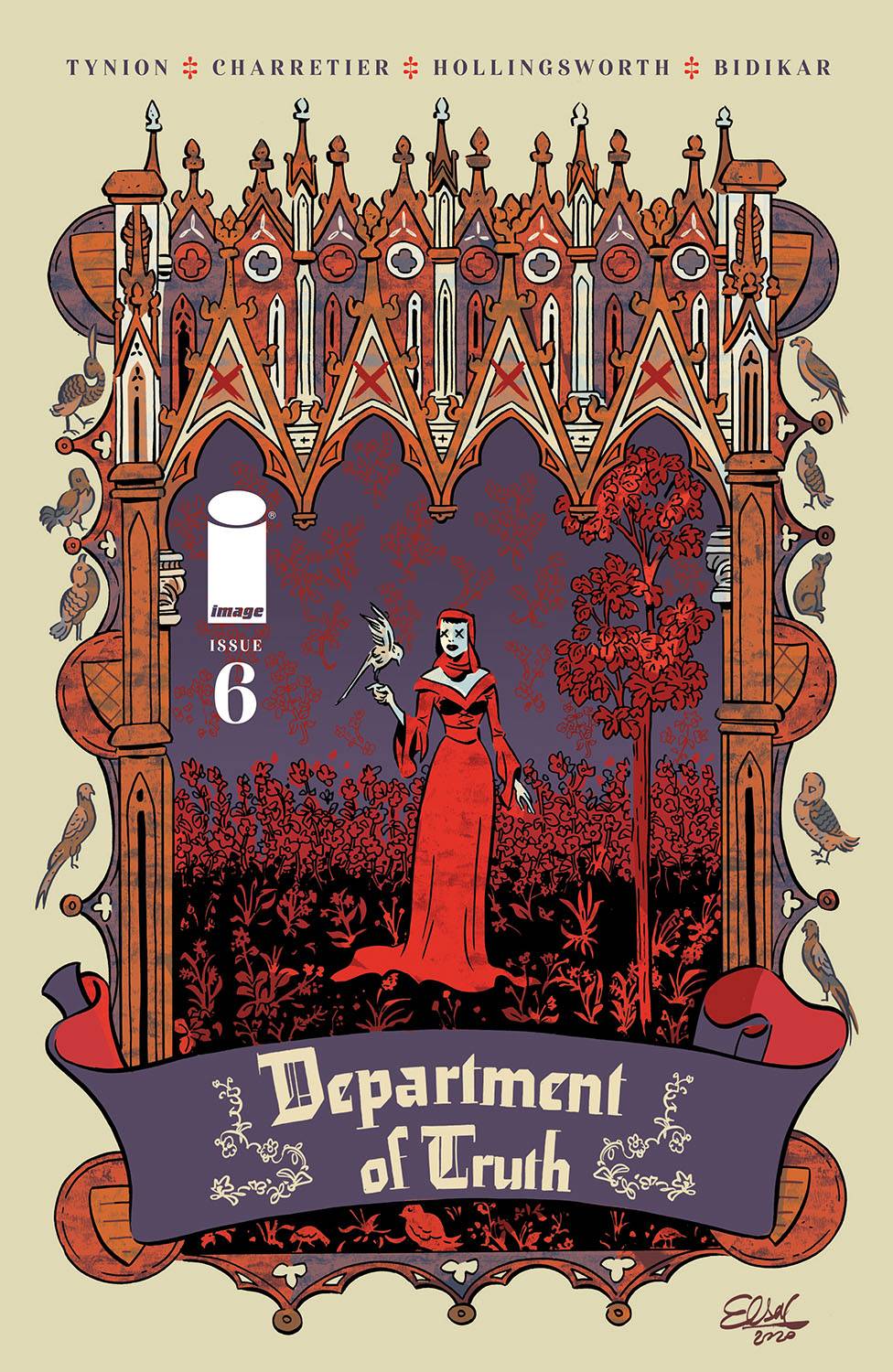 DEPARTMENT OF TRUTH #6 CVR B CHARRETIER