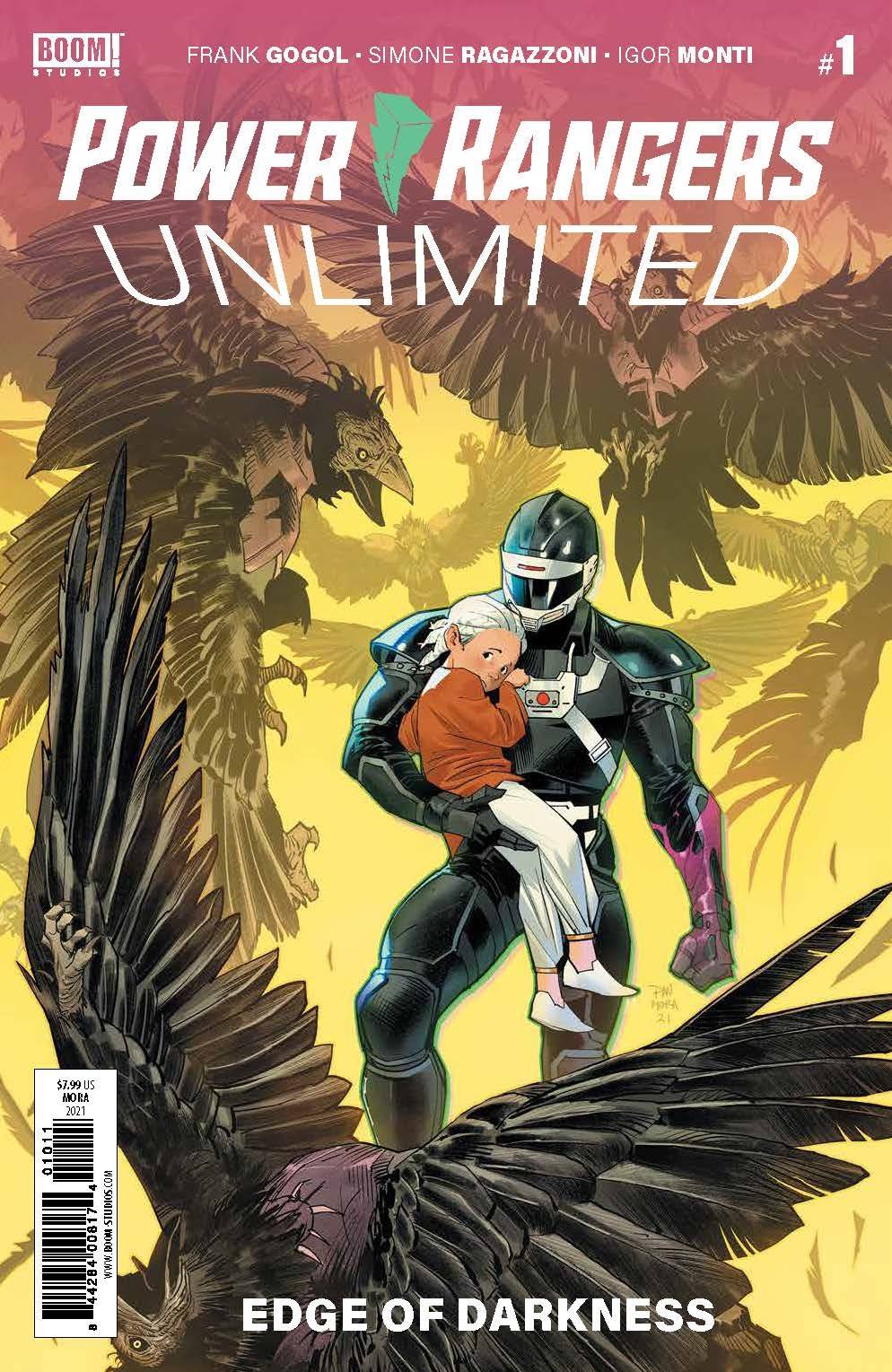 POWER RANGERS UNLIMITD EDGE DARKNESS #1 CVR A MORA
