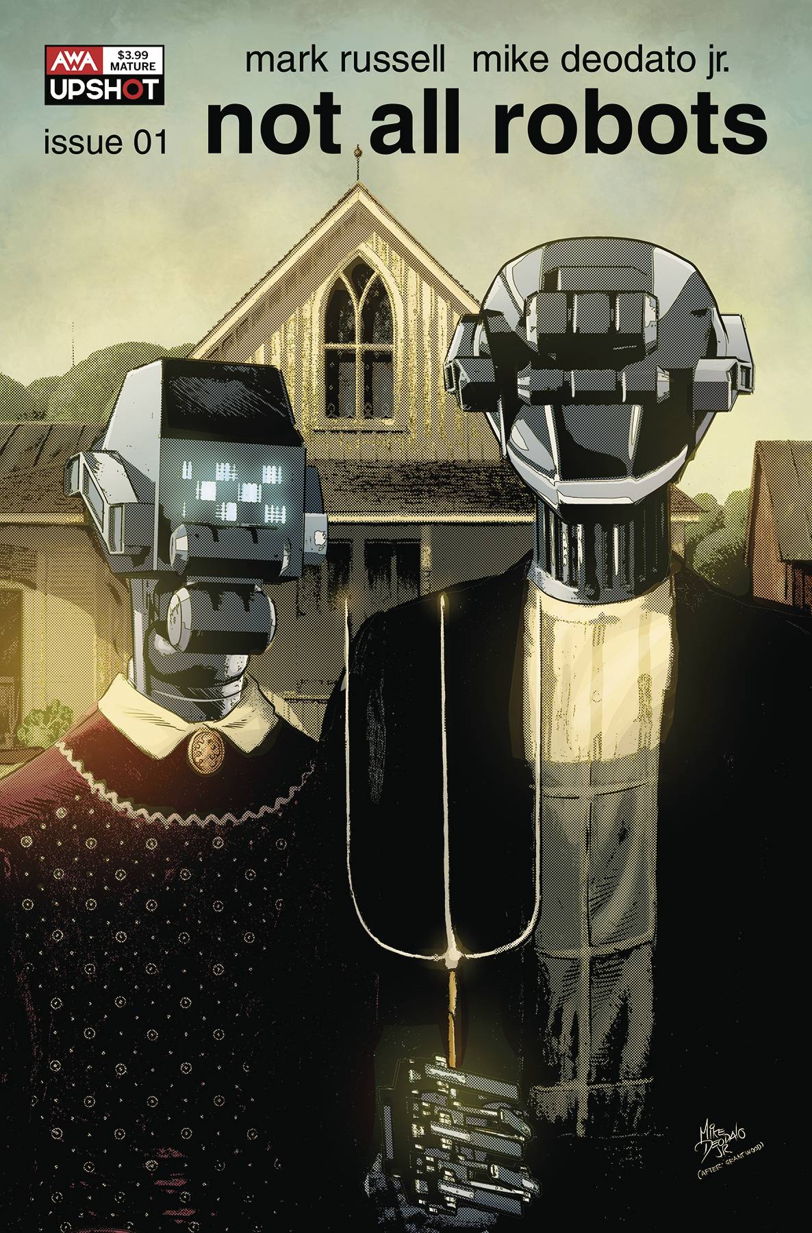 NOT ALL ROBOTS #1 CVR B DEODATO JR
