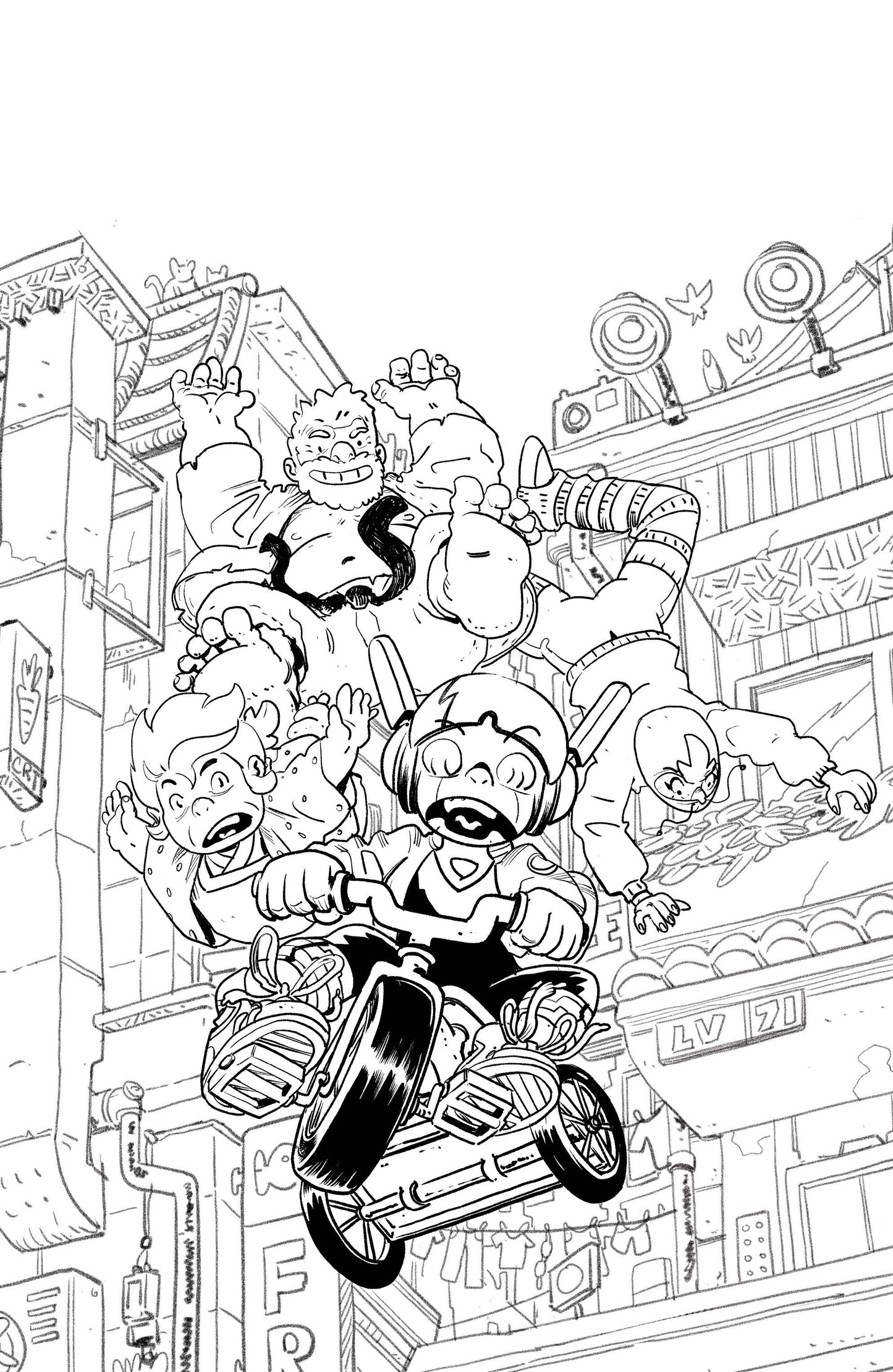 SKYBOUND X #2 CVR E 1:10 B&W VUONG & KNIIVILA