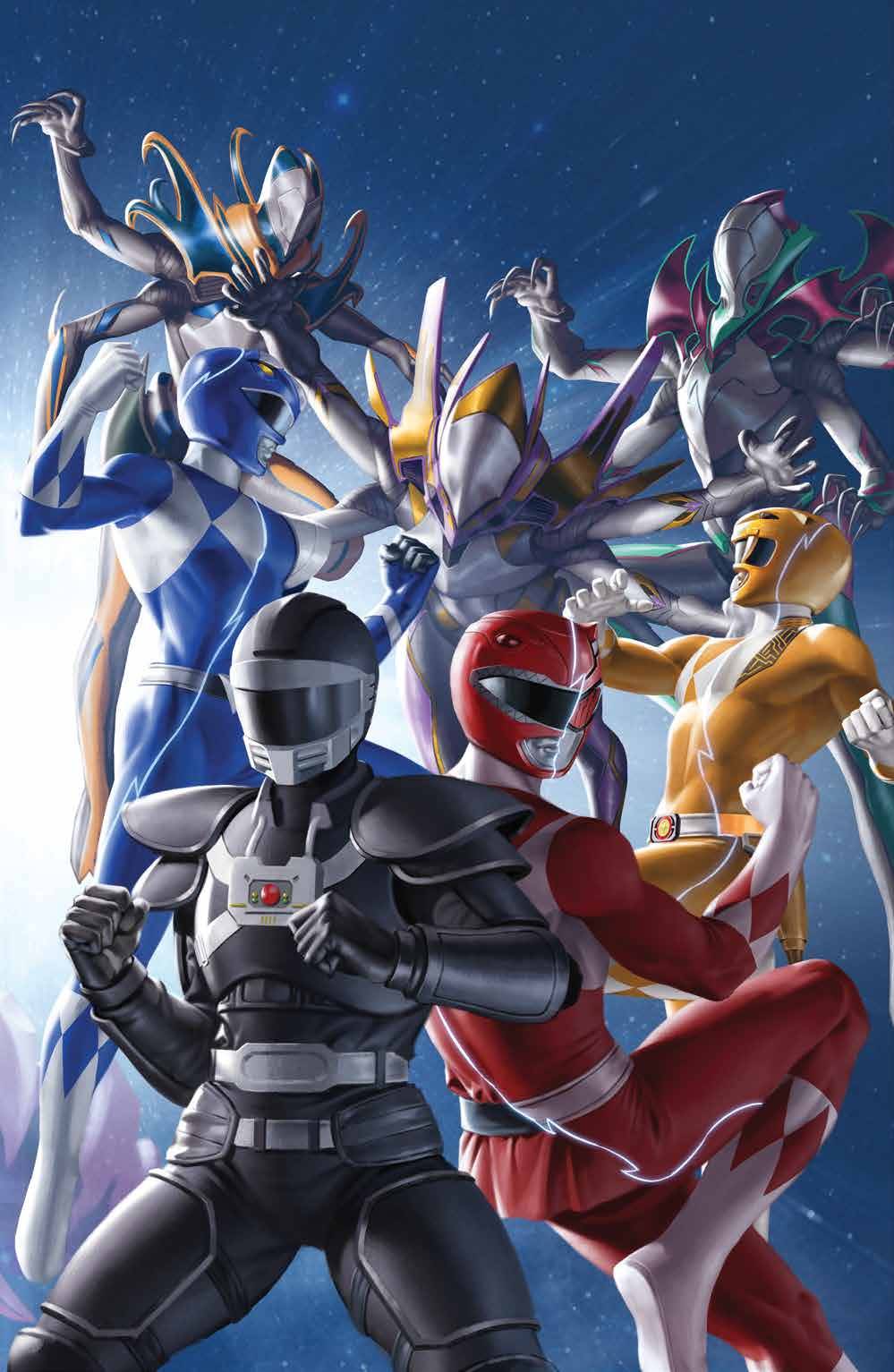 POWER RANGERS UNLIMITD EDGE DARKNESS #1 CVR E UNLOCKABLE VARIANT