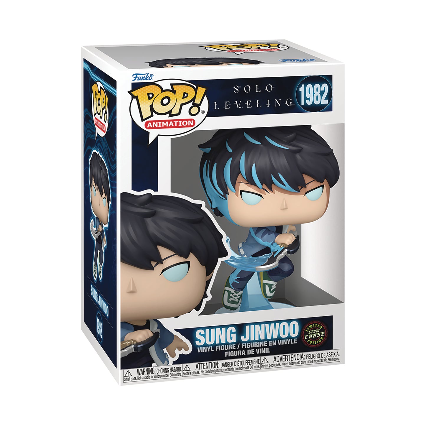 (PRE-ORDER) POP ANIMATION SOLO LEVELING SUNG JINWOO WITH CHASE FIG