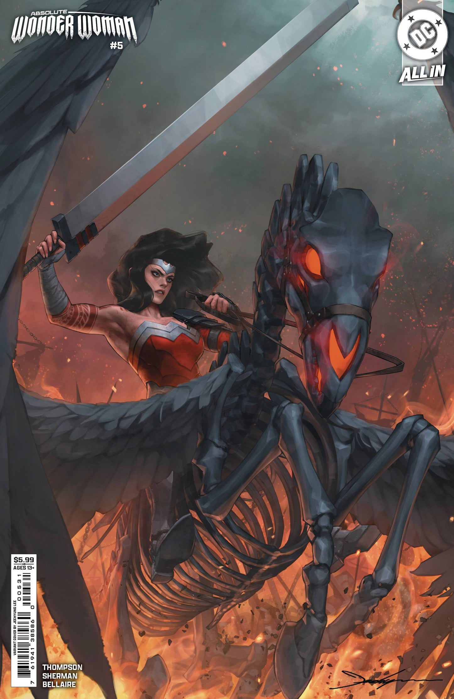 ABSOLUTE WONDER WOMAN #5 CVR C JEEHYUNG LEE
