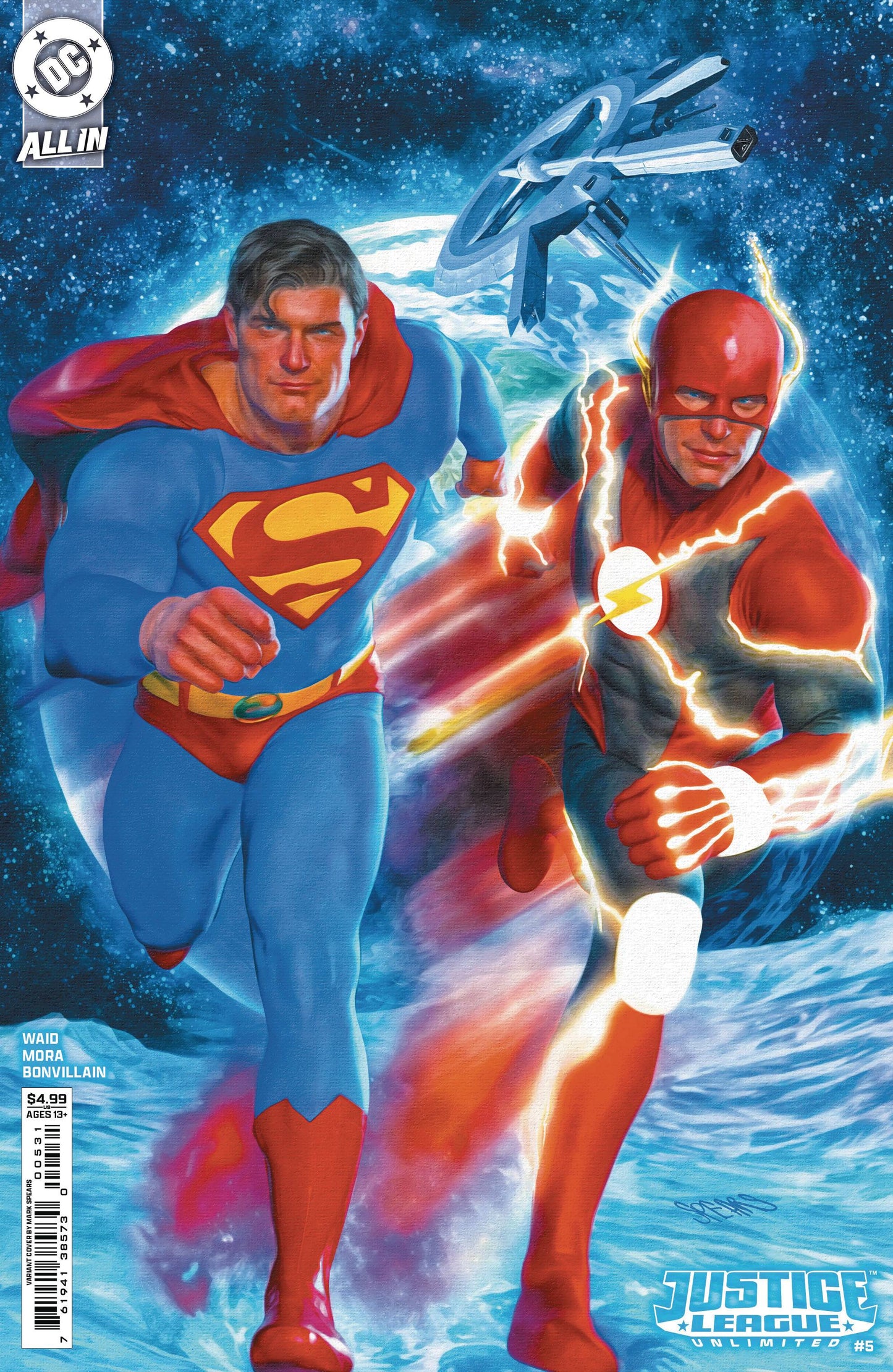 JUSTICE LEAGUE UNLIMITED #5 CVR C MARK SPEARS