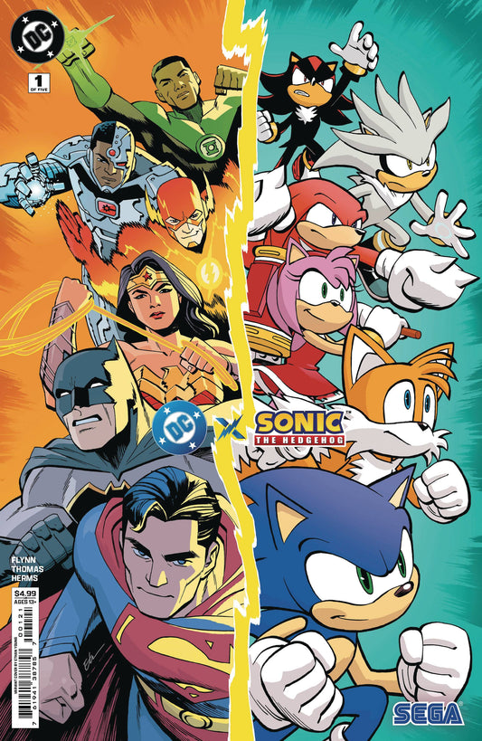 DC X SONIC THE HEDGEHOG #1 (OF 5) CVR B ETHAN YOUNG