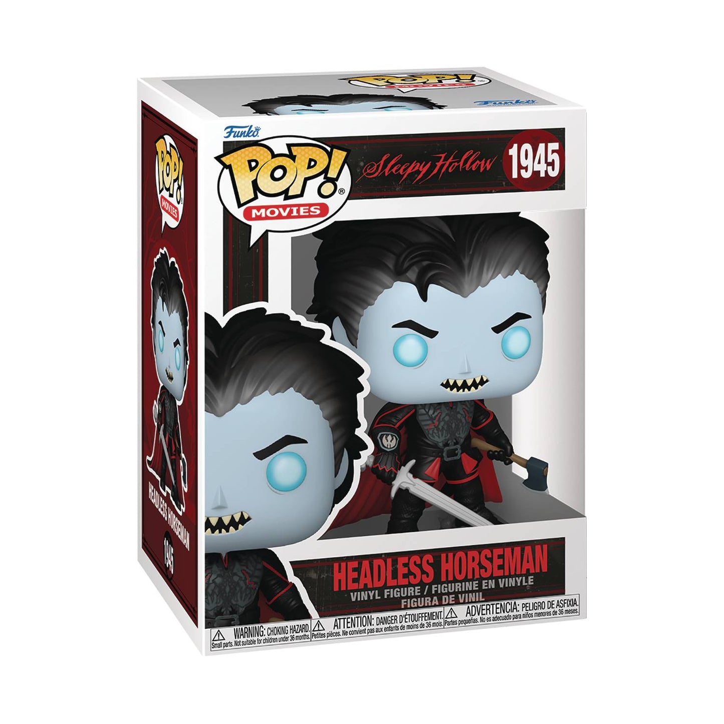 (PRE-ORDER) POP MOVIES SLEEPY HOLLOW HEADLESS HORSEMAN WITH CHASE FIG