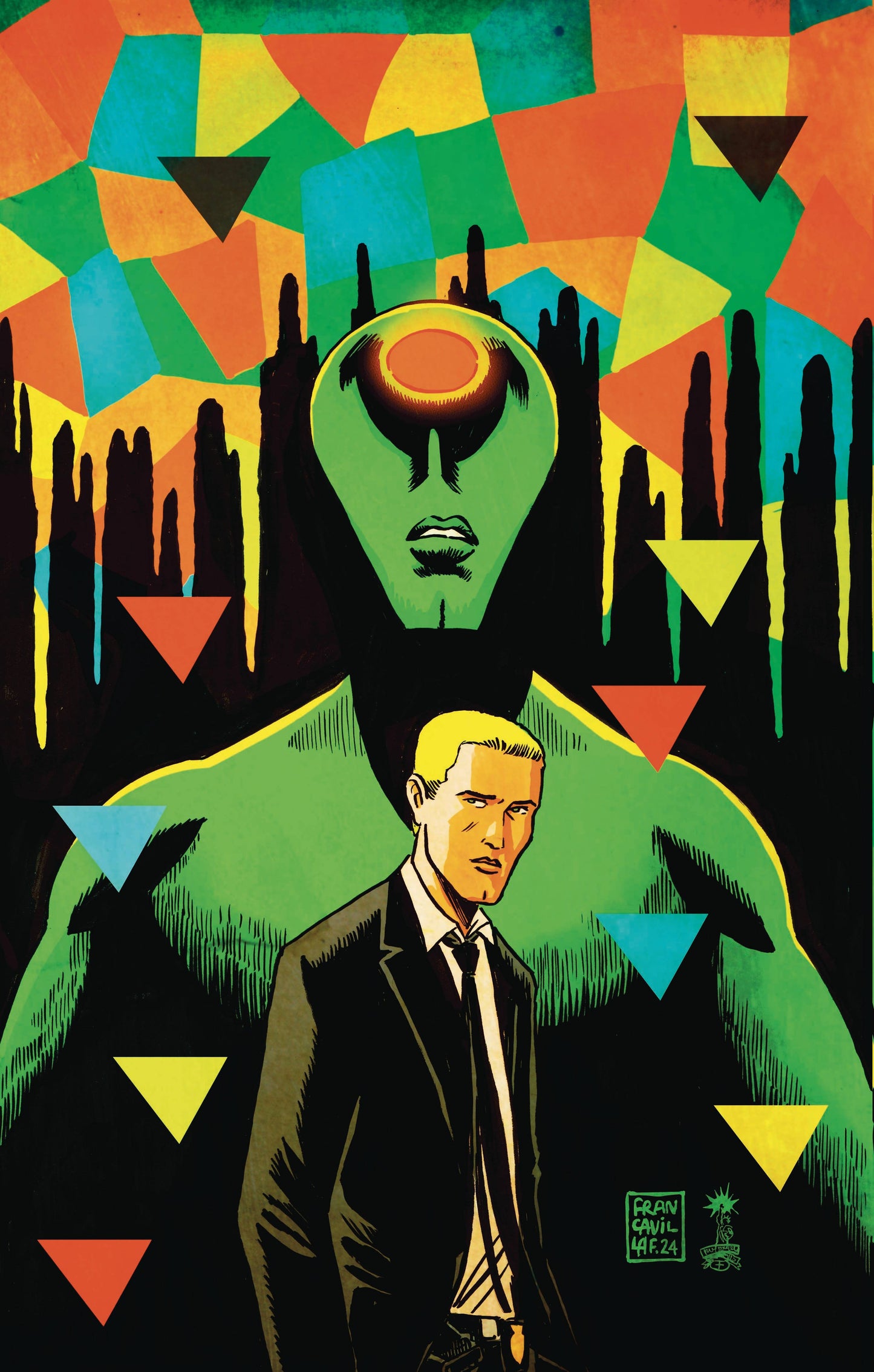 (PRE-ORDER) ABSOLUTE MARTIAN MANHUNTER #5 (OF 12) CVR B FRANCAVILLA