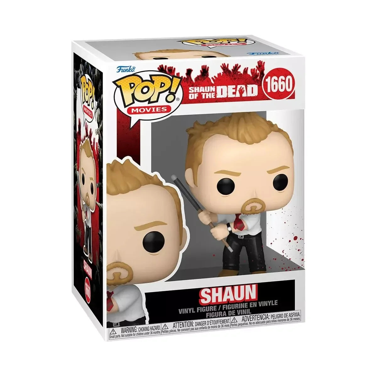Pop Movies Shaun of the Dead Shaun Funko Pop! Vinyl Figure #1660