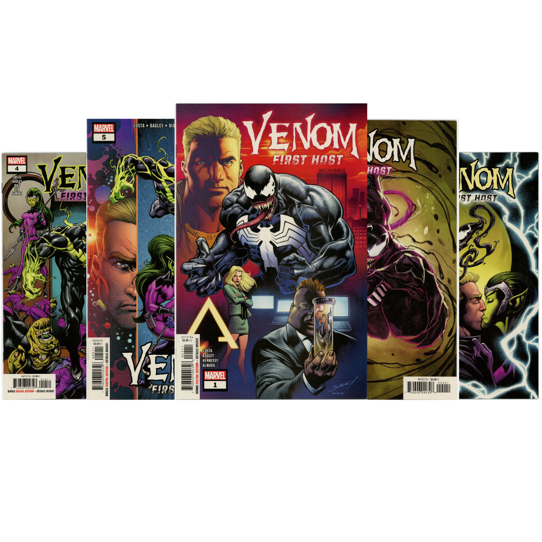 VENOM: FIRST HOST #1-5 BUNDLE (2018)