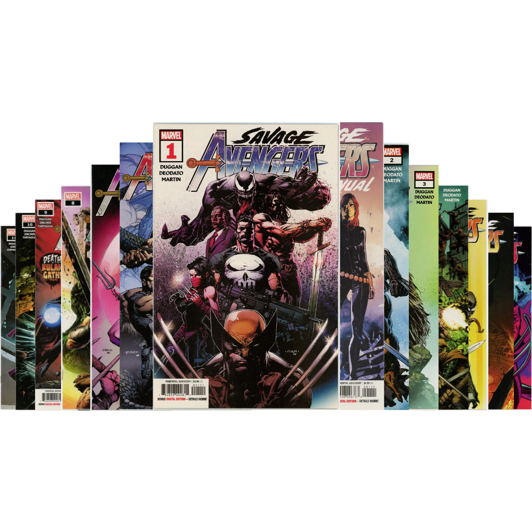 SAVAGE AVENGERS #0-13 + ANNUAL BUNDLE (2019)