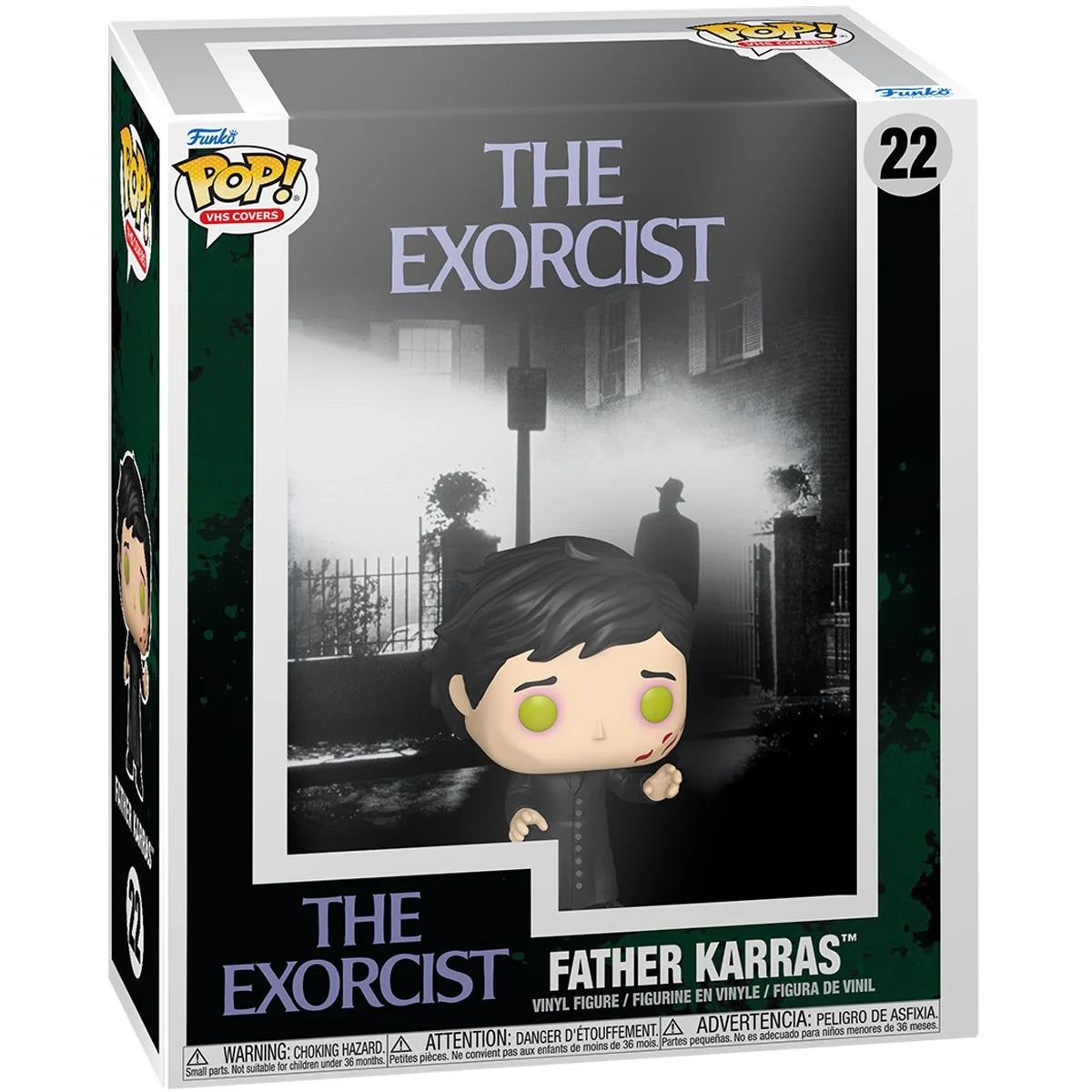 (PRE-ORDER) The Exorcist Father Karras Pop! VHS Cover Figure with Case