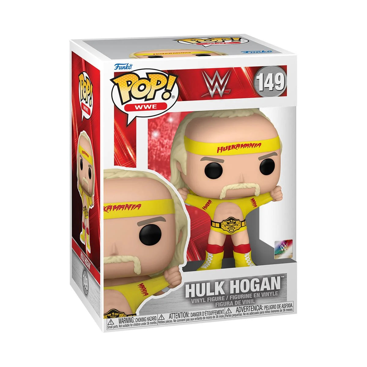 (PRE-ORDER) WWE Hulkamania with Belt Funko Pop! Vinyl Figure #149
