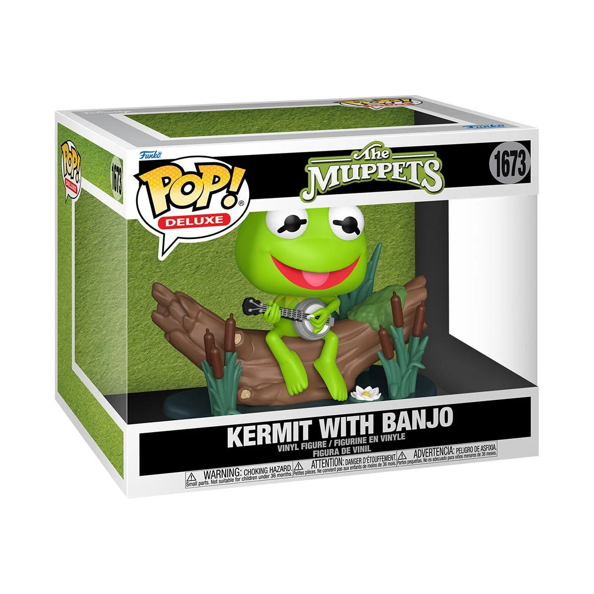 (PRE-ORDER) Muppets Kermit with Banjo Deluxe Pop! Vinyl Figure