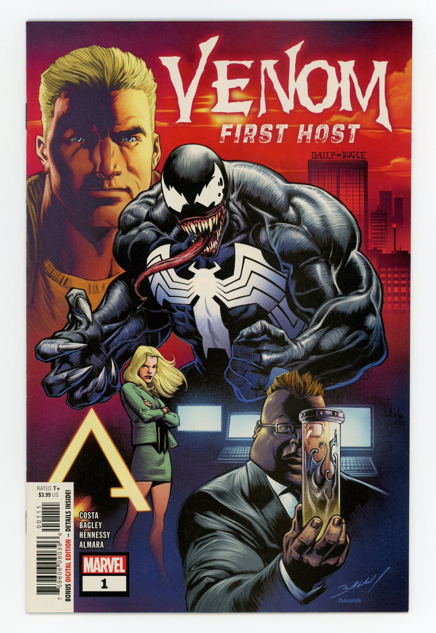 VENOM: FIRST HOST #1-5 BUNDLE (2018)