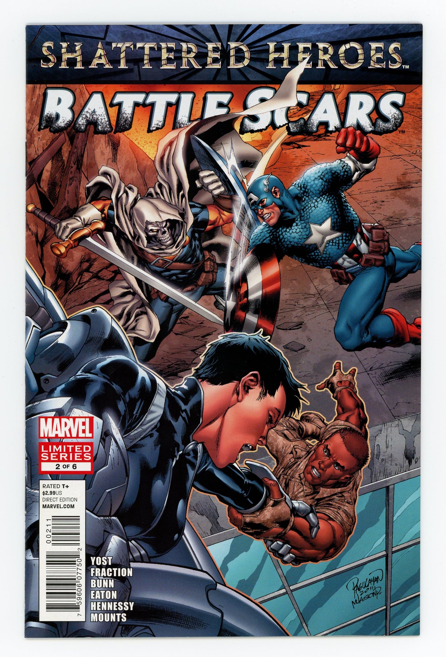 BATTLE SCARS #1 & #2 BUNDLE (2012)