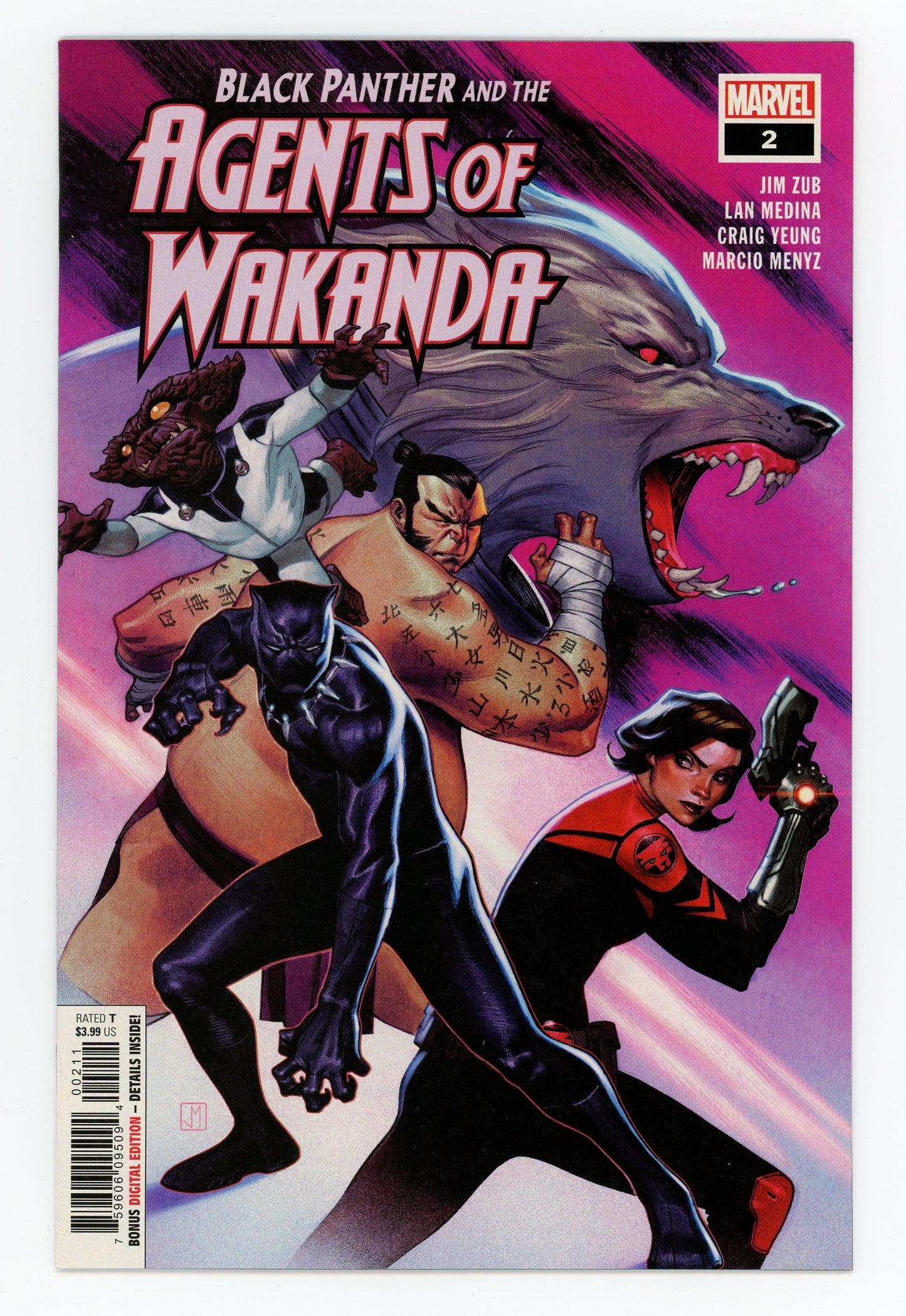 BLACK PANTHER AND THE AGENTS OF WAKANDA #1-7 BUNDLE (2019)