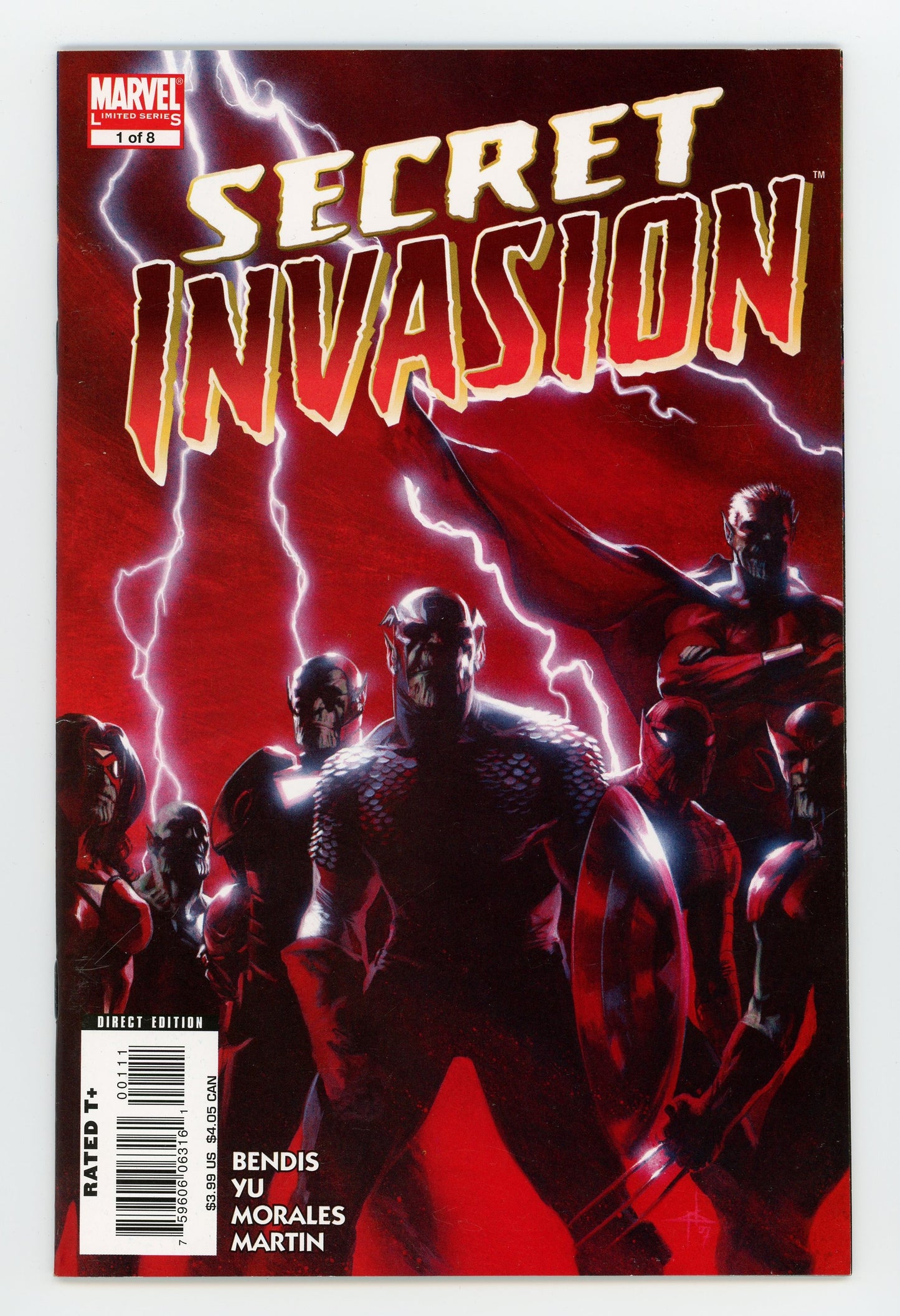 SECRET INVASION #1-8 PLUS ONE-SHOT BUNDLE (2008)