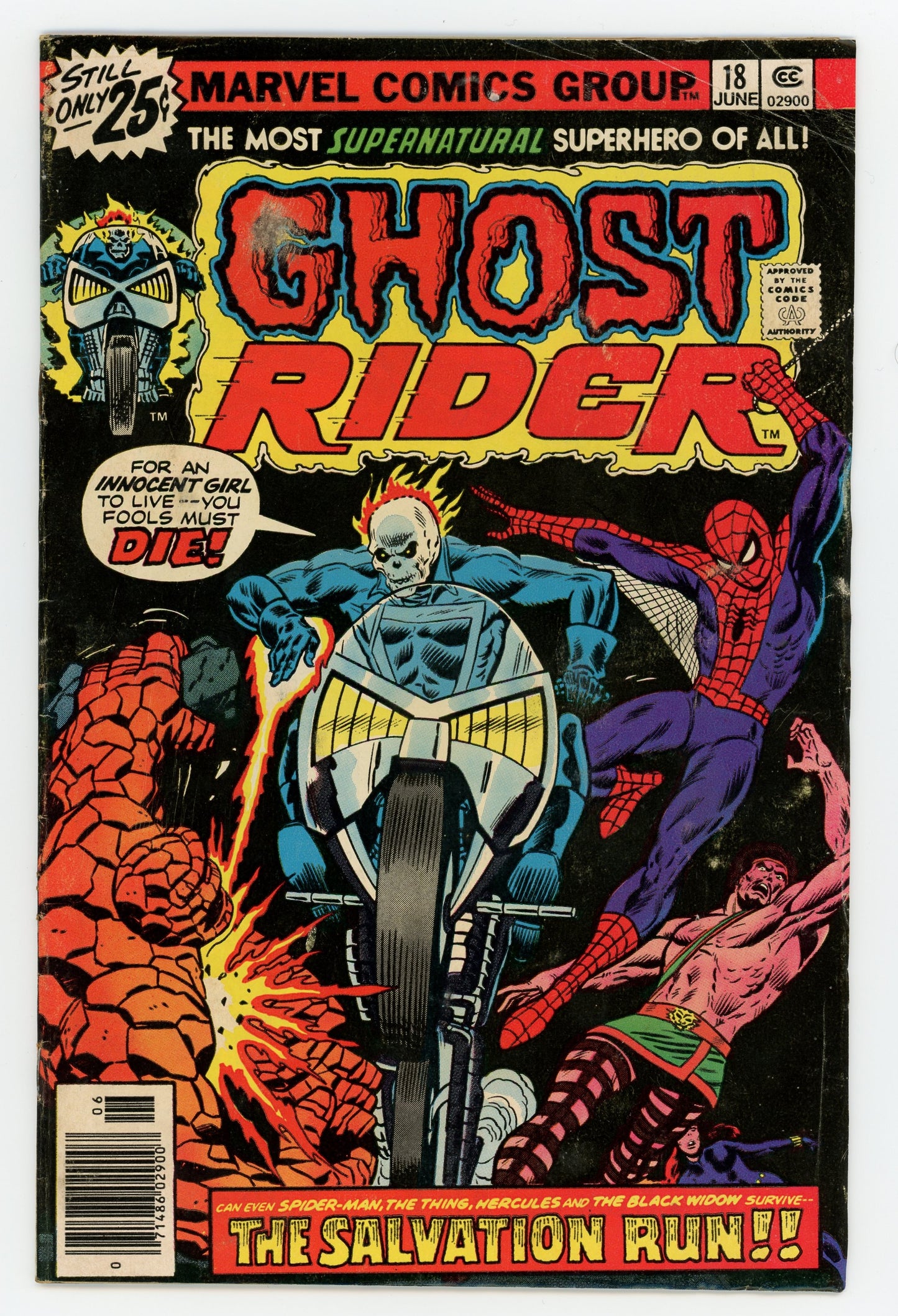 GHOST RIDER #18 (1976)
